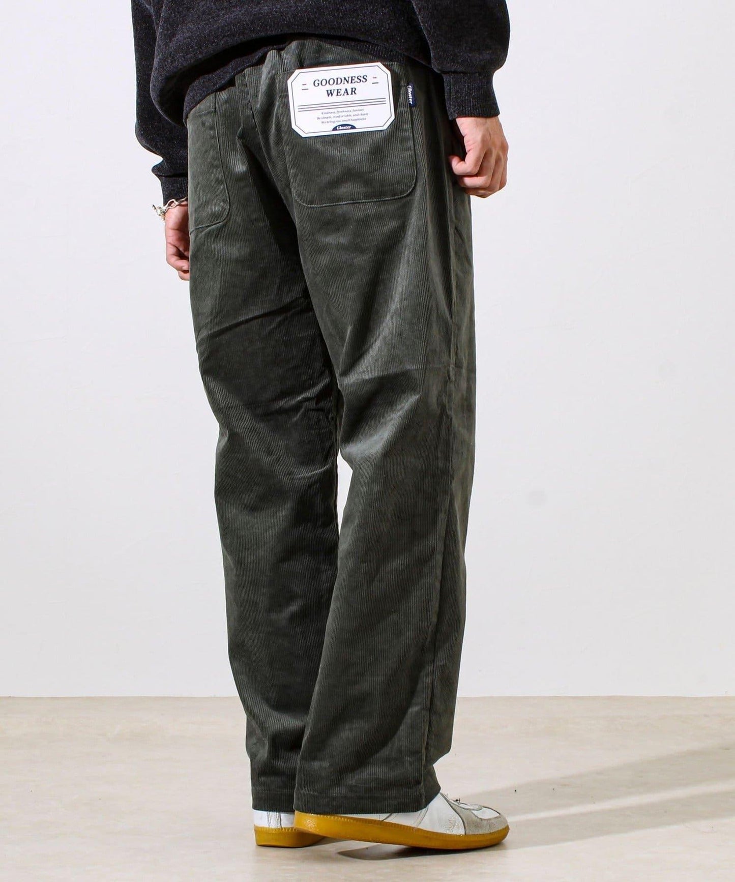 【人氣系列/男女同款/4尺碼/7色可選】GOODNESS燈芯絨長褲