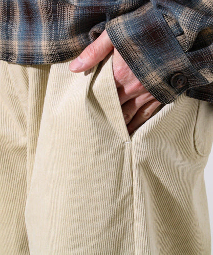 【人氣系列/男女同款/4尺碼/7色可選】GOODNESS燈芯絨長褲