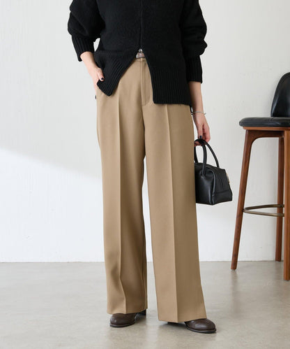 【人氣系列/2尺碼可選】羊毛感直筒褲/禮服