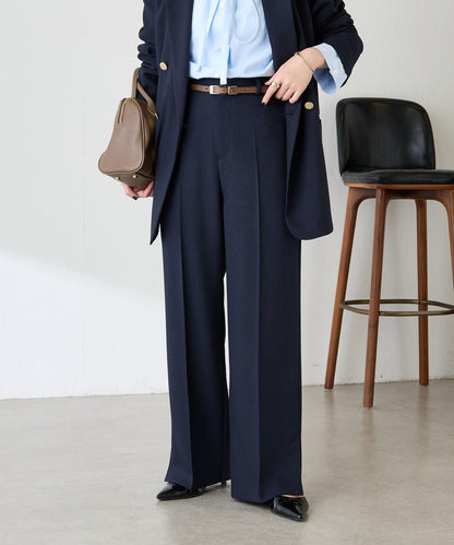 【人氣系列/2尺碼可選】羊毛感直筒褲/禮服