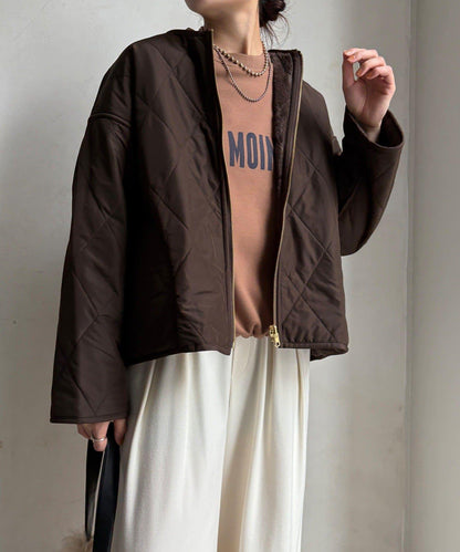 可雙面穿仿毛絎縫大衣