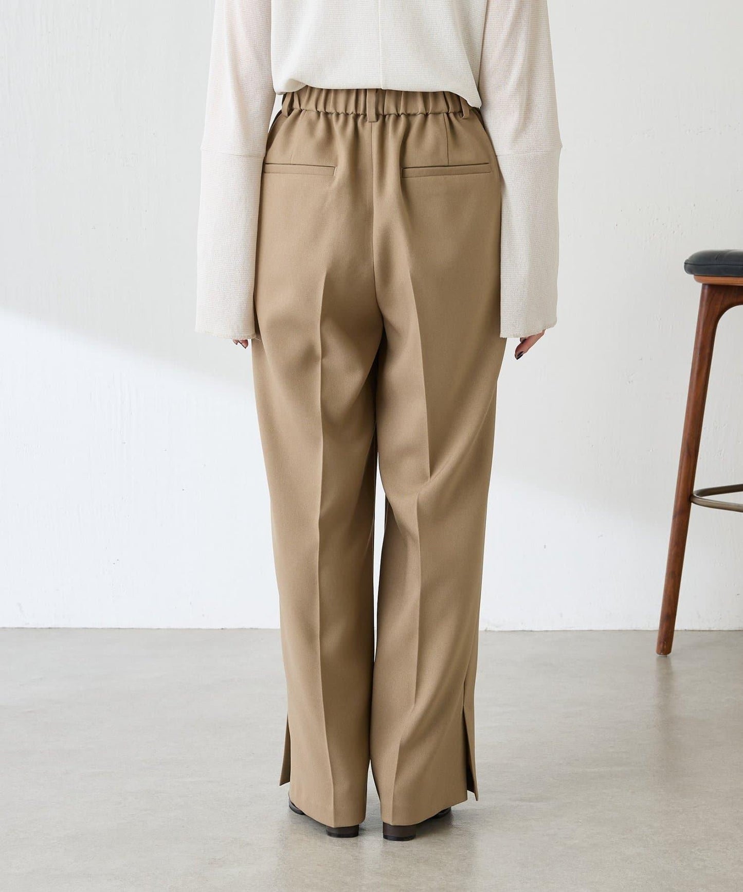 【人氣系列/2尺碼可選】羊毛感直筒褲/禮服