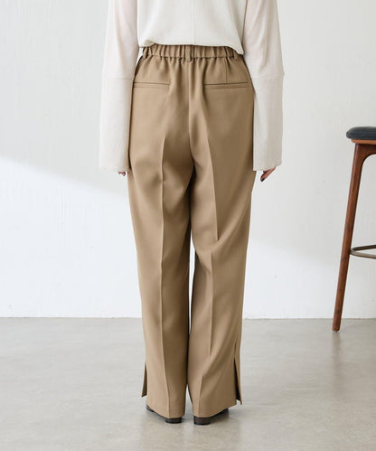 【人氣系列/2尺碼可選】羊毛感直筒褲/禮服