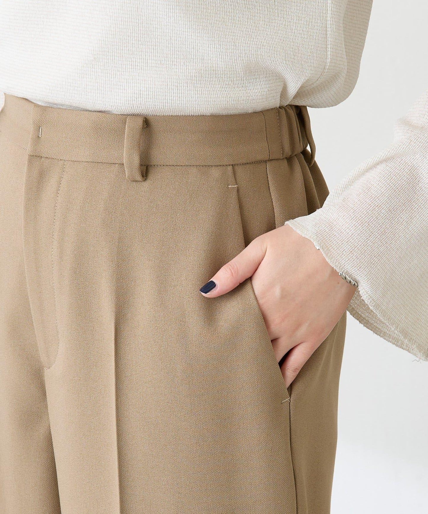 【人氣系列/2尺碼可選】羊毛感直筒褲/禮服