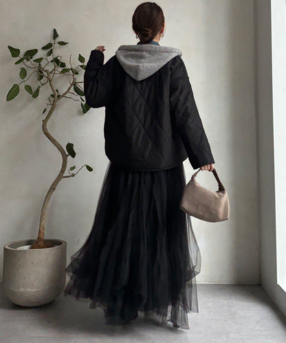 可雙面穿仿毛絎縫大衣