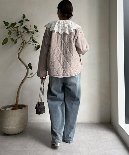 可雙面穿仿毛絎縫大衣