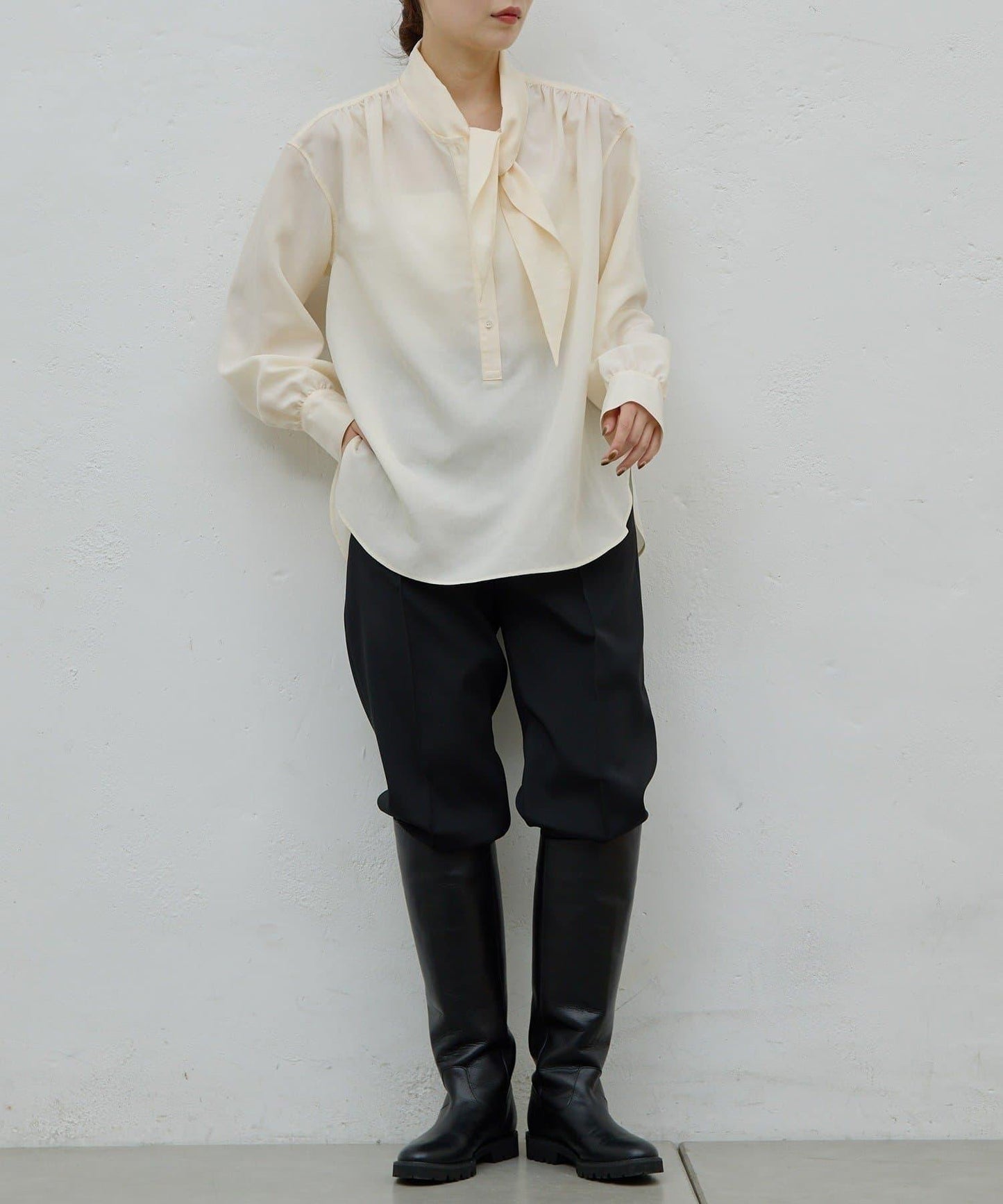 【HERITANOVUM】雙層布休閒褲