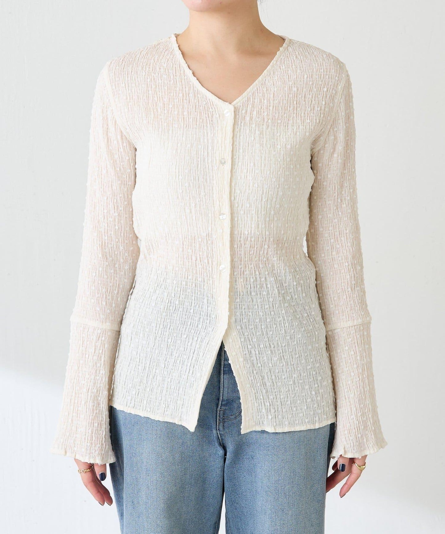 【領子可拆卸】大翻領開衫