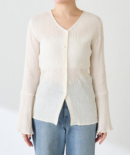 【領子可拆卸】大翻領開衫