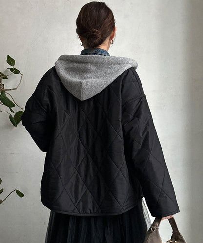 可雙面穿仿毛絎縫大衣