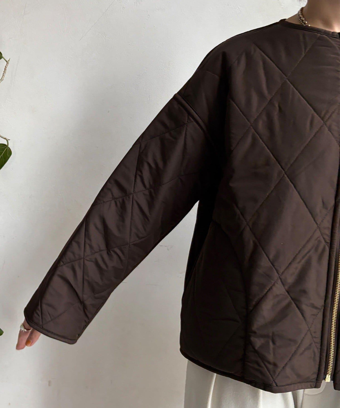 可雙面穿仿毛絎縫大衣