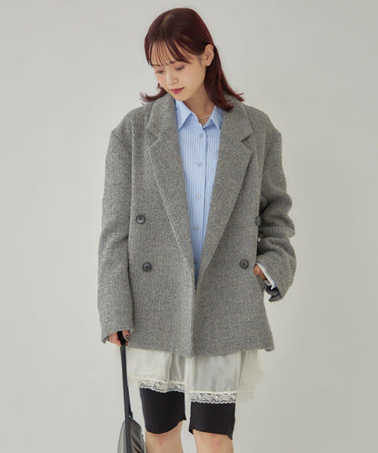 推文風格寬鬆夾克