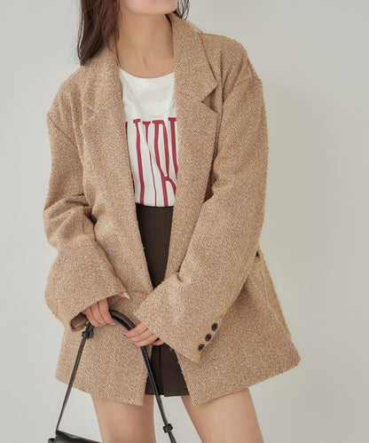 推文風格寬鬆夾克