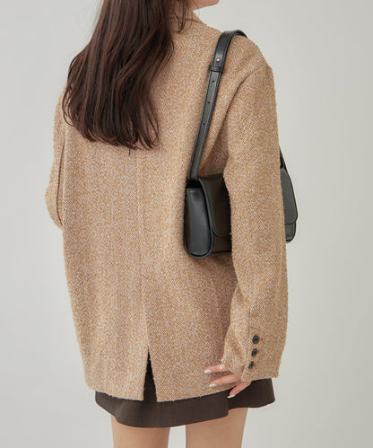 推文風格寬鬆夾克