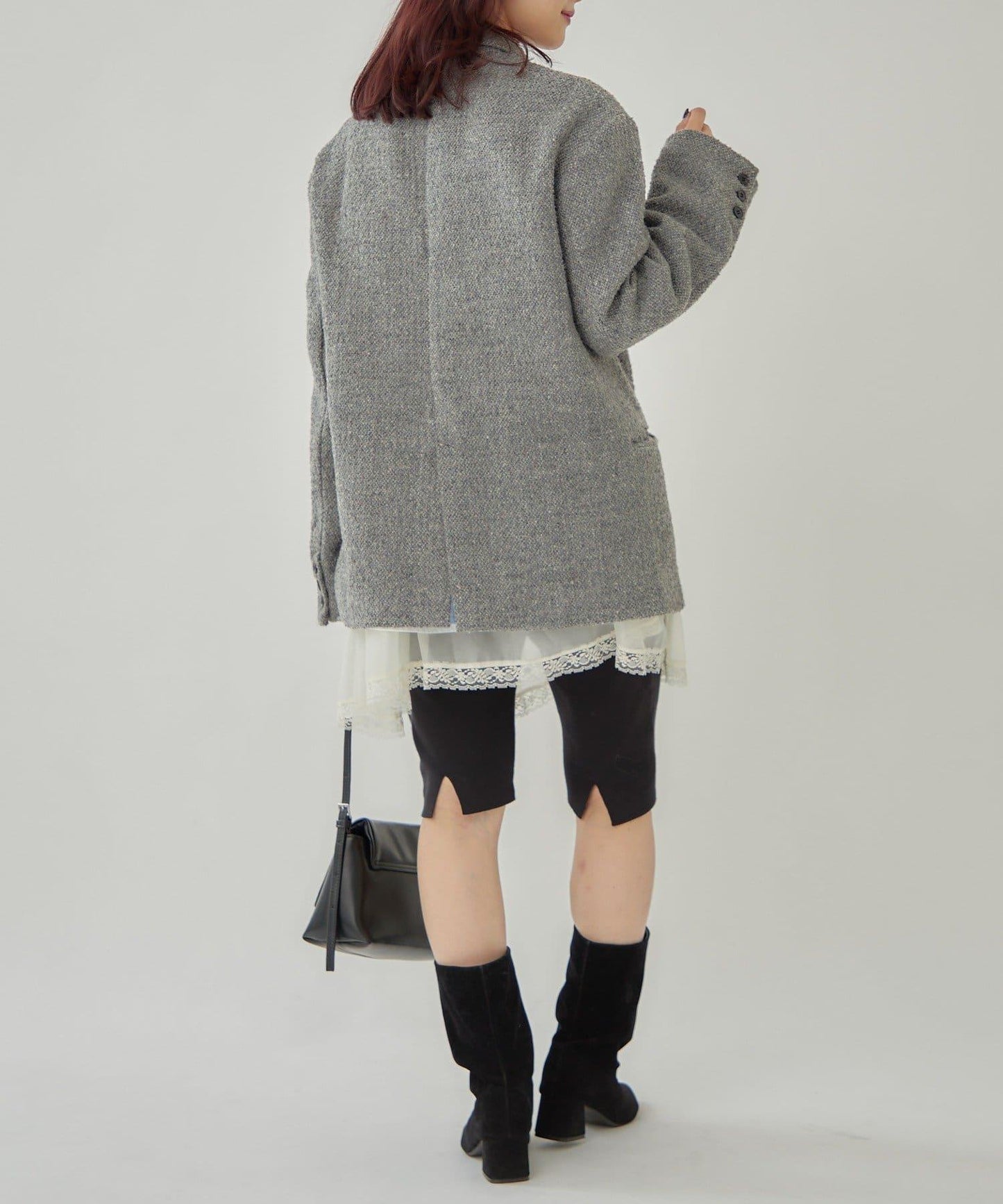 推文風格寬鬆夾克