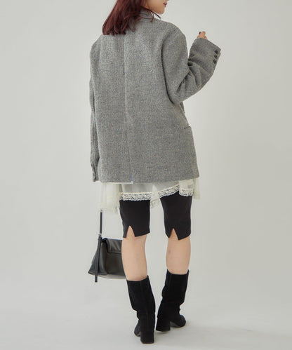 推文風格寬鬆夾克