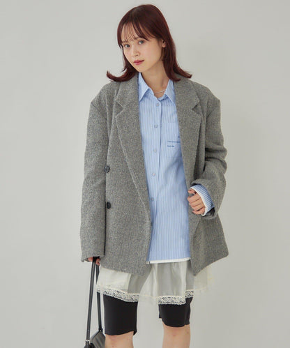 推文風格寬鬆夾克