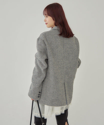 推文風格寬鬆夾克