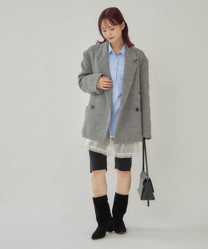 推文風格寬鬆夾克