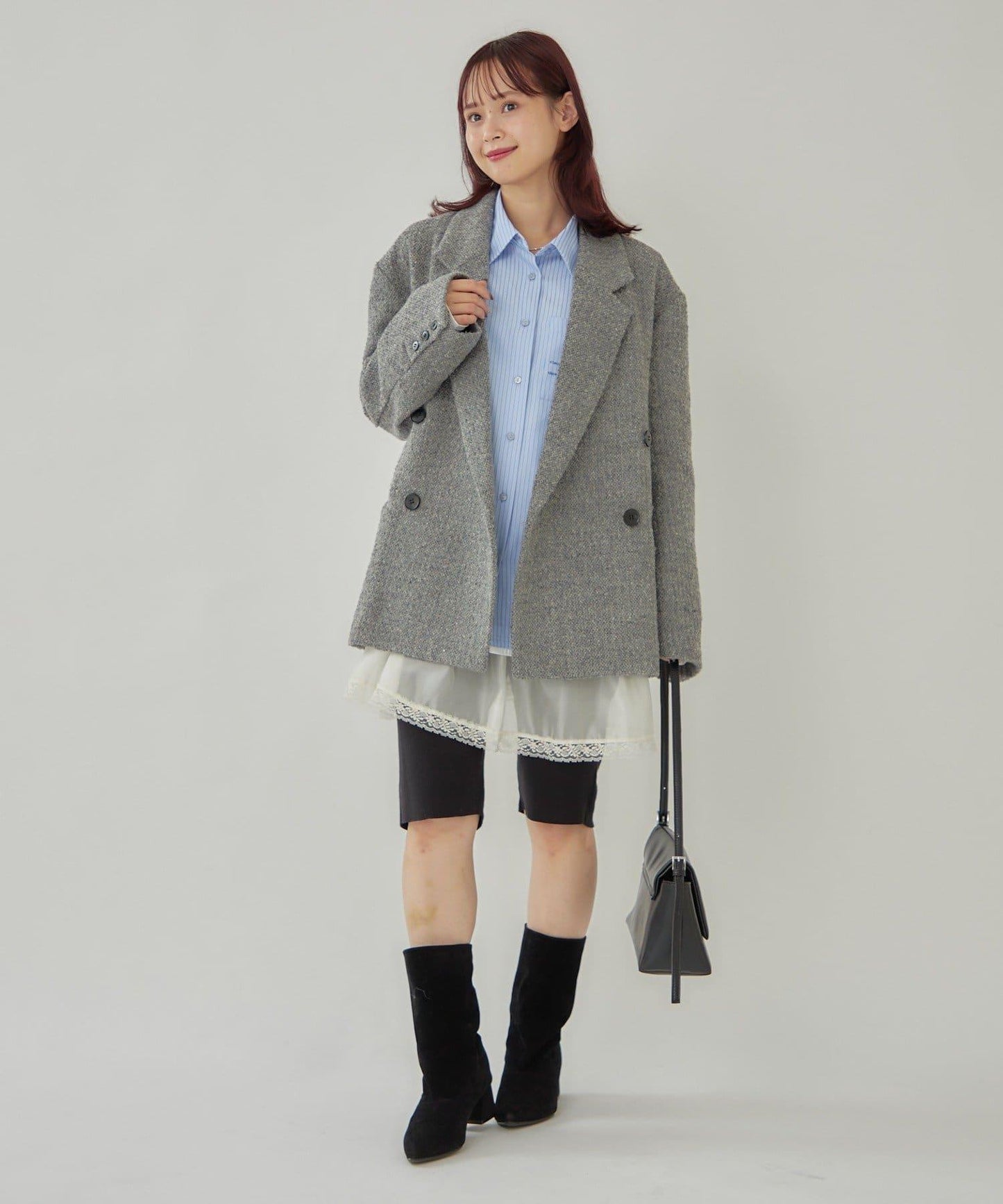 推文風格寬鬆夾克