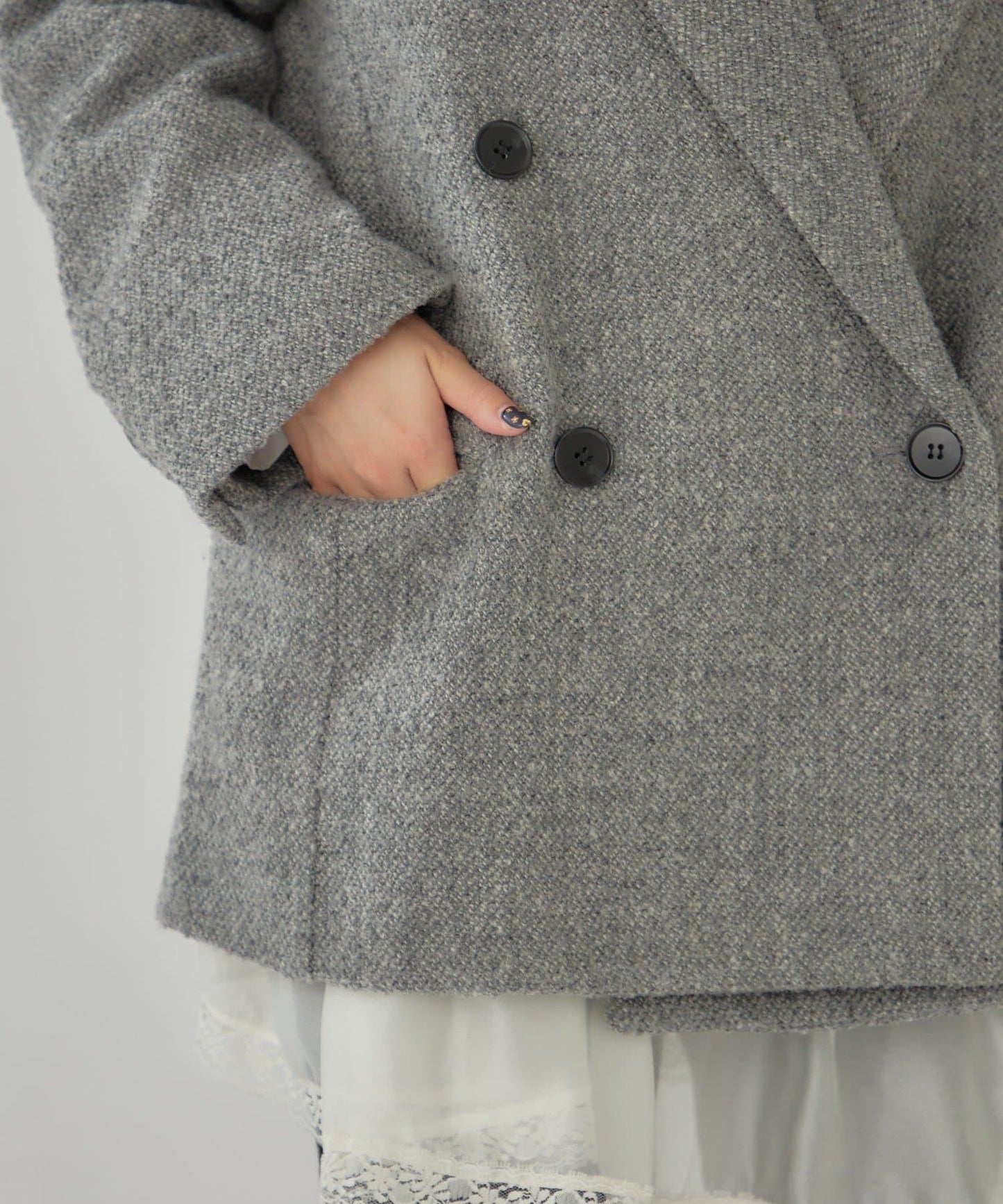 推文風格寬鬆夾克