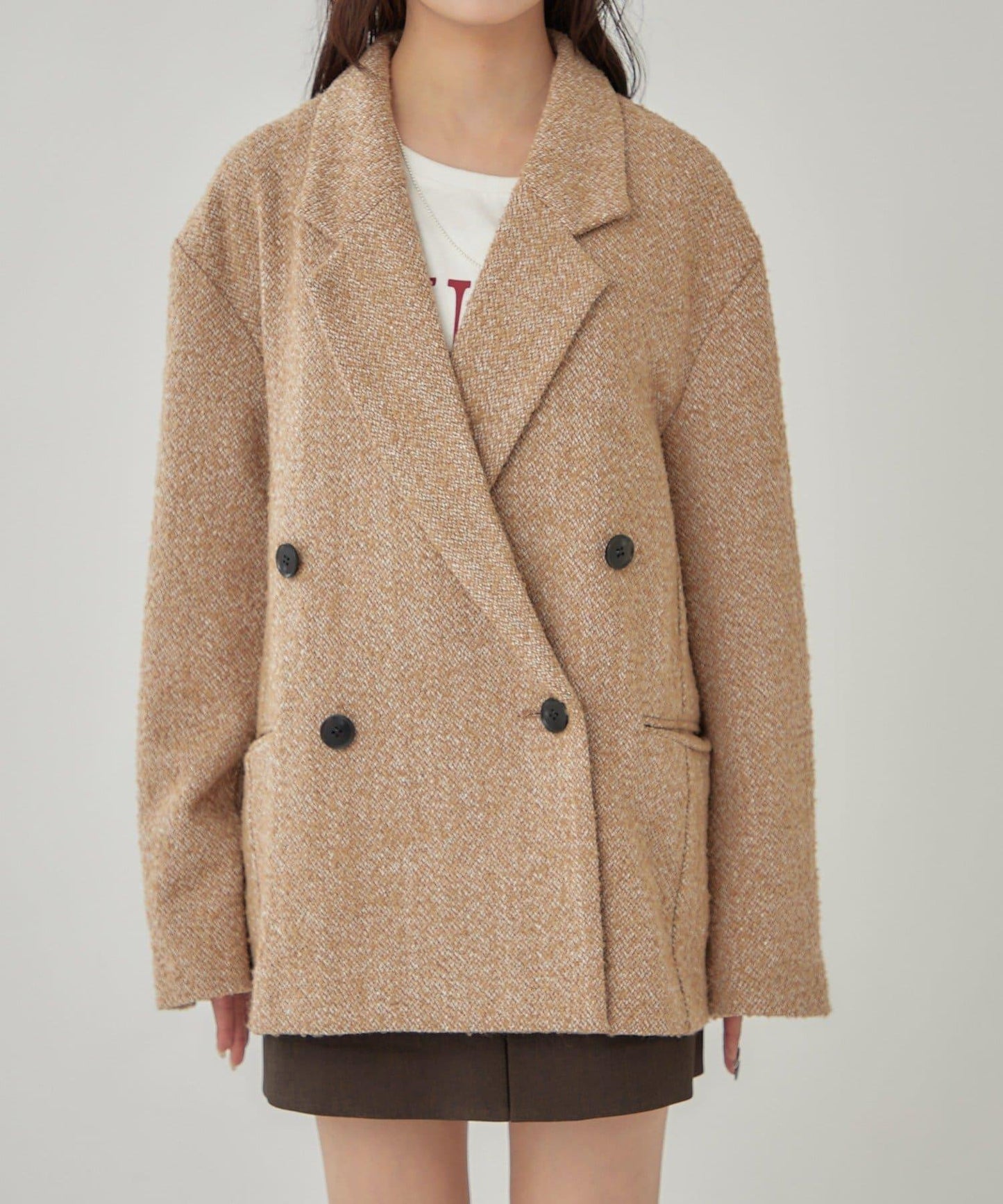 推文風格寬鬆夾克