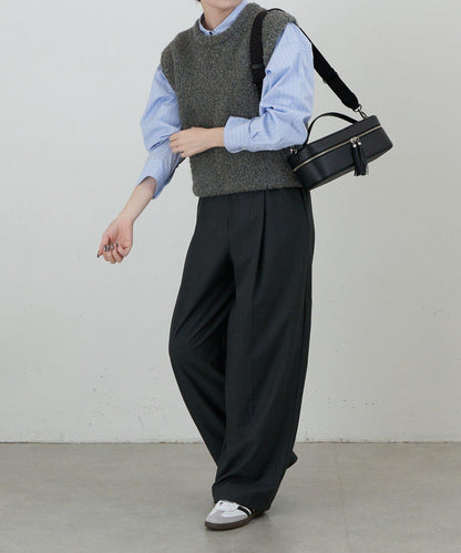 皮革2WAY化妝包唇膏套裝