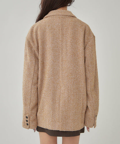 推文風格寬鬆夾克