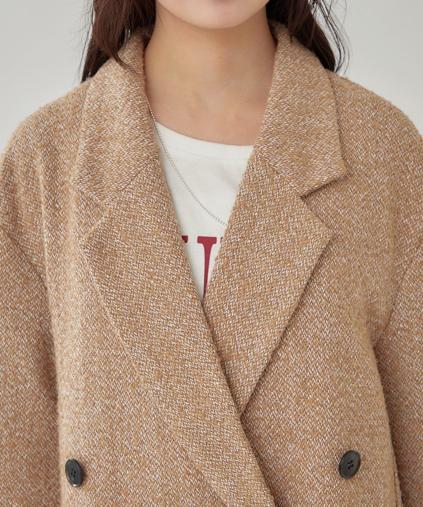 推文風格寬鬆夾克