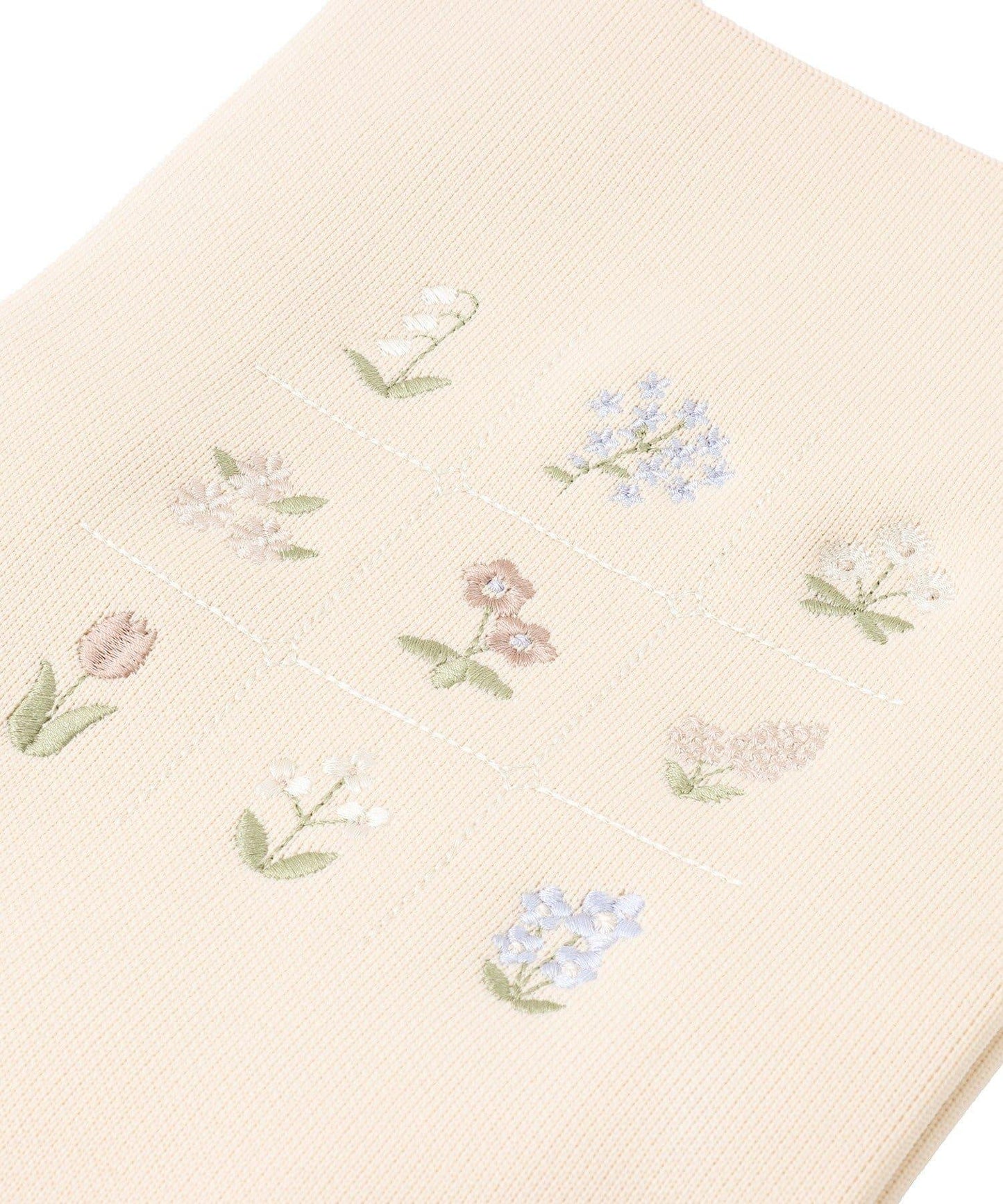 花卉刺繡針織包