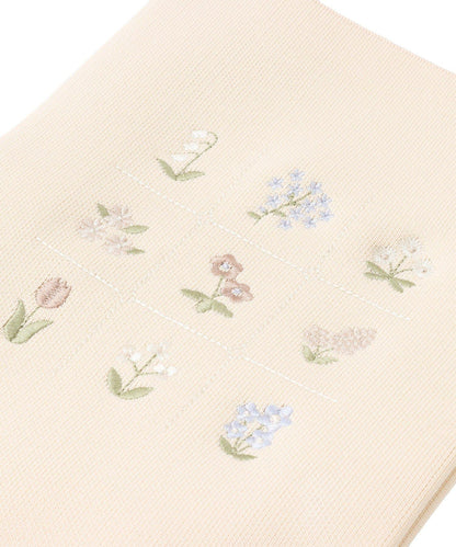 花卉刺繡針織包