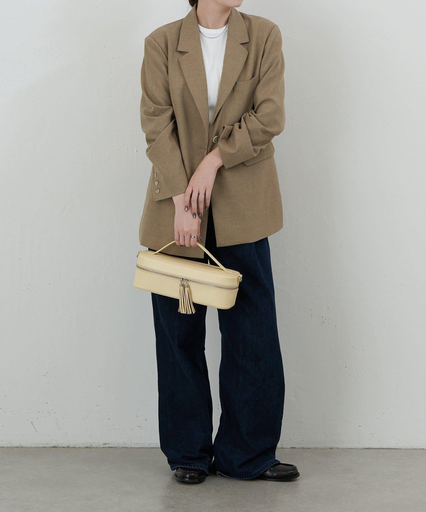 皮革2WAY化妝包唇膏套裝