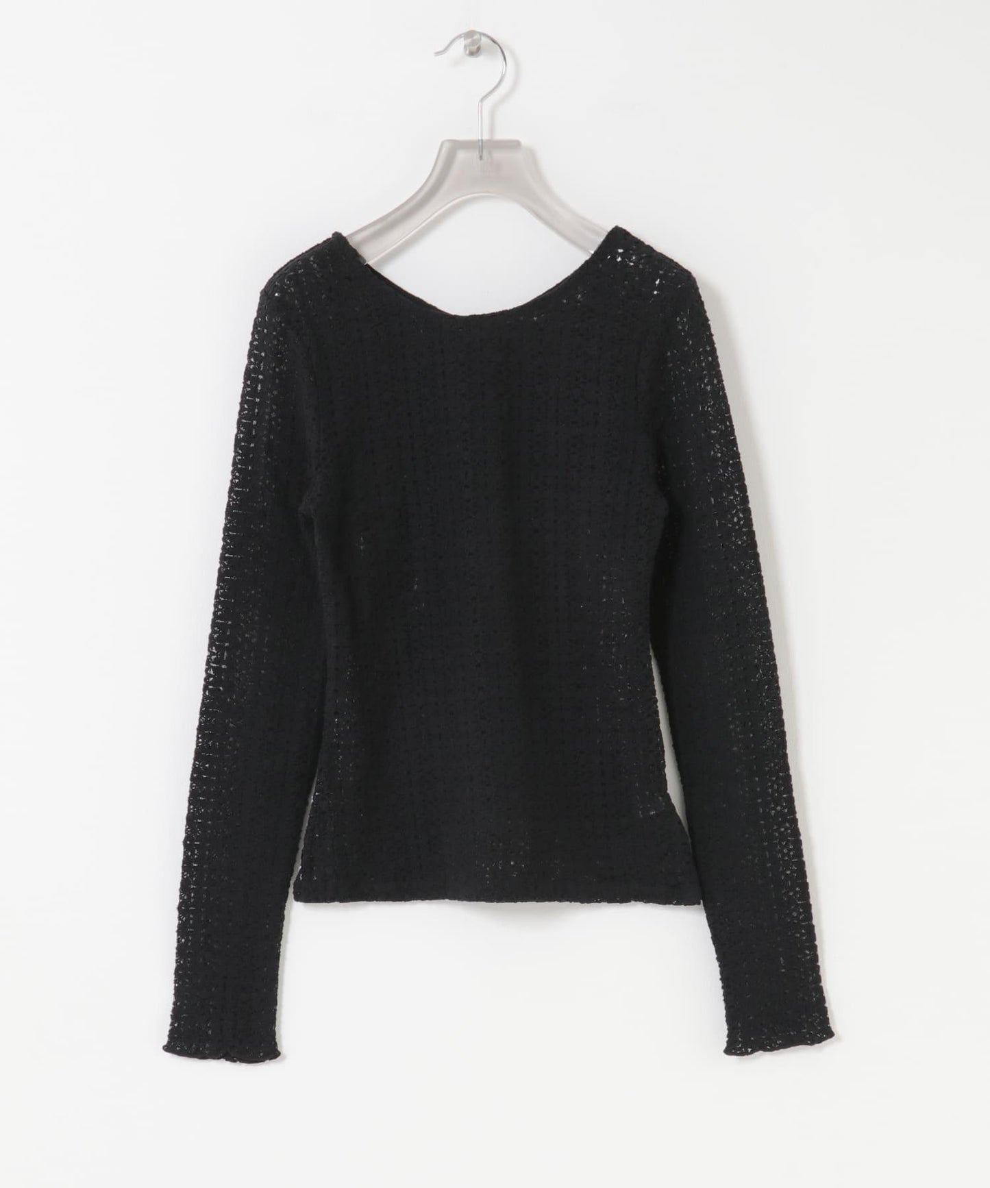 彈力蕾絲雙穿上衣