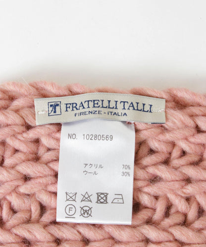 Fratelli Talli 流蘇針織圍巾