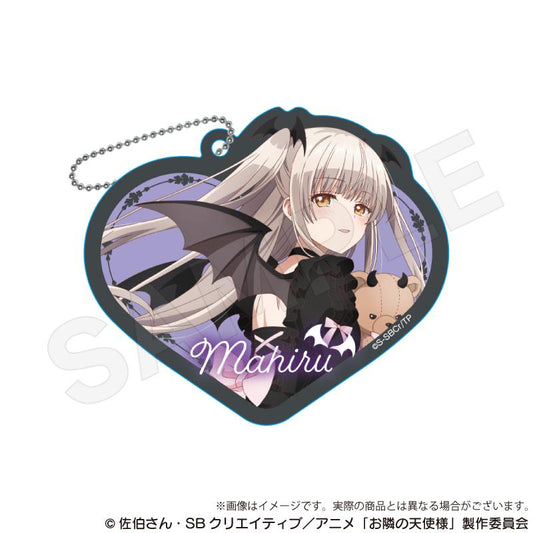 《關於我在無意間被隔壁的天使變成廢柴這件事》亞克力鑰匙扣 天使與小惡魔款 椎名真晝B