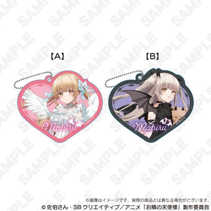 《關於我在無意間被隔壁的天使變成廢柴這件事》亞克力鑰匙扣 天使與小惡魔款 椎名真晝B