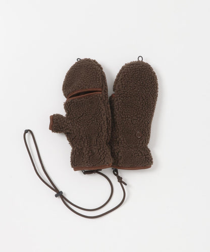 羊羔絨連指手套