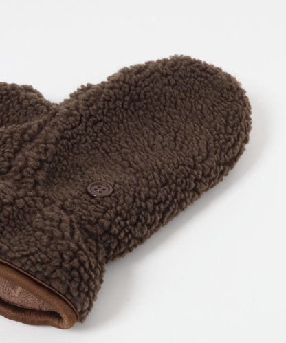 羊羔絨連指手套