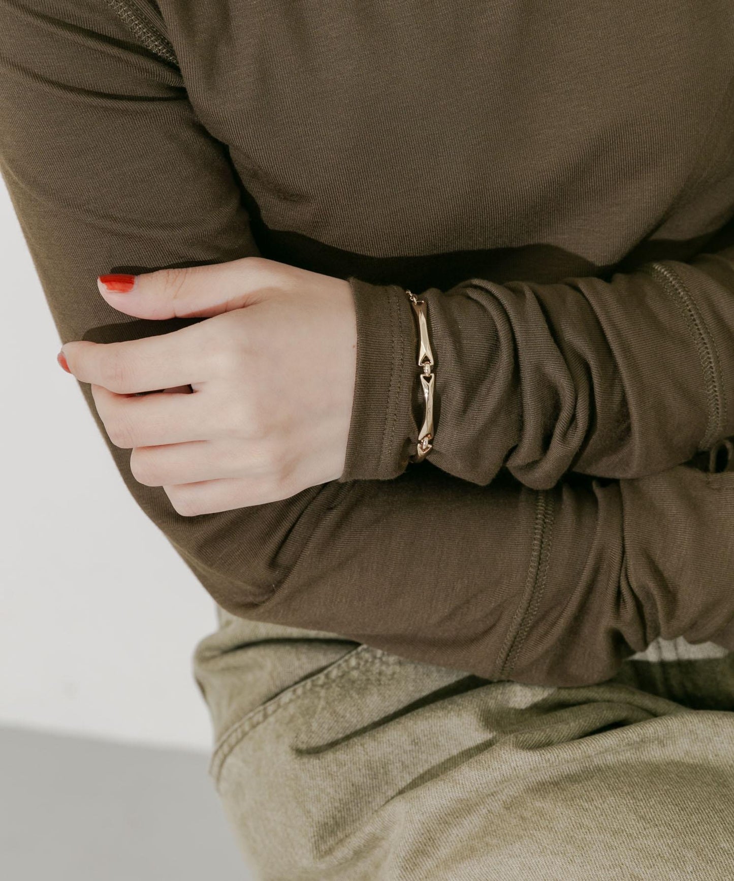 金屬條設計鏈條手鍊