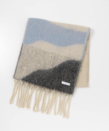 圖案加厚大號圍巾