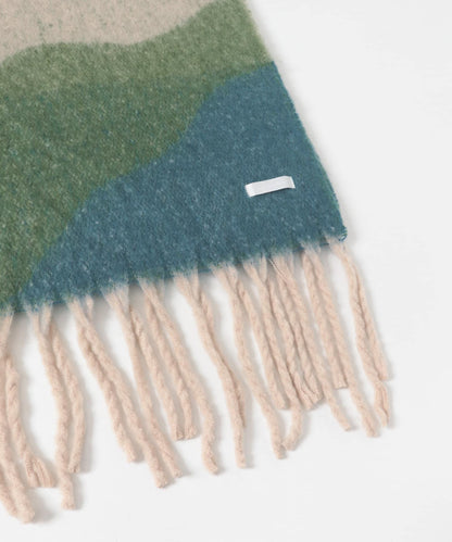 圖案加厚大號圍巾