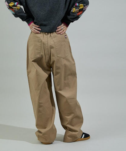 保暖繫帶休閒褲