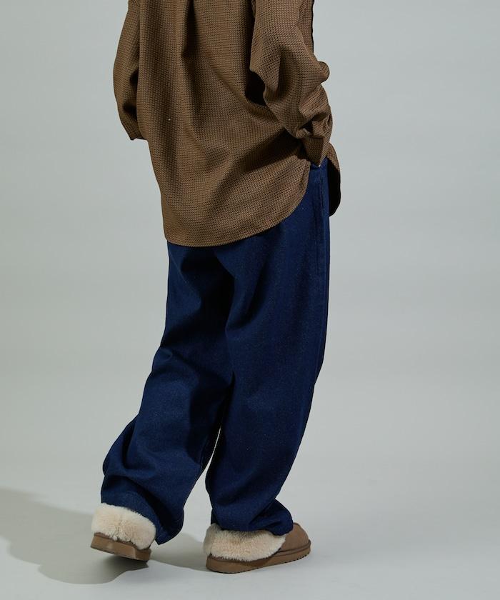 保暖繫帶休閒褲