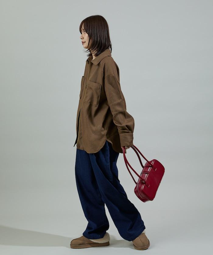 保暖繫帶休閒褲