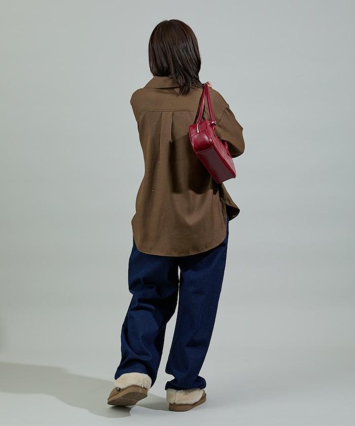 保暖繫帶休閒褲