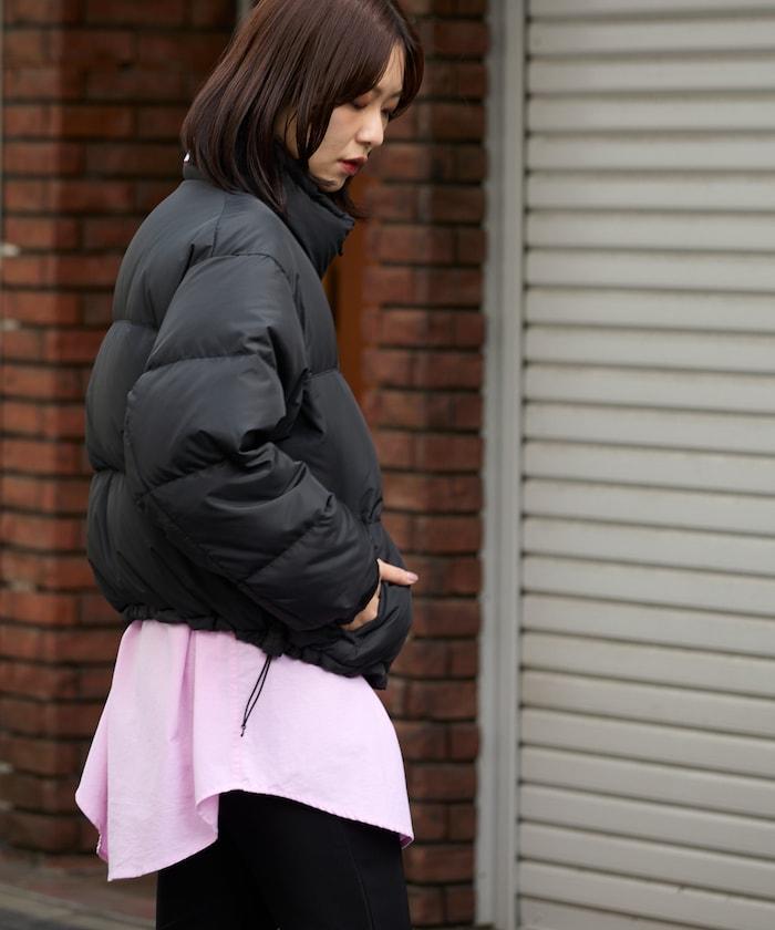 特別款泡泡短款羽絨服