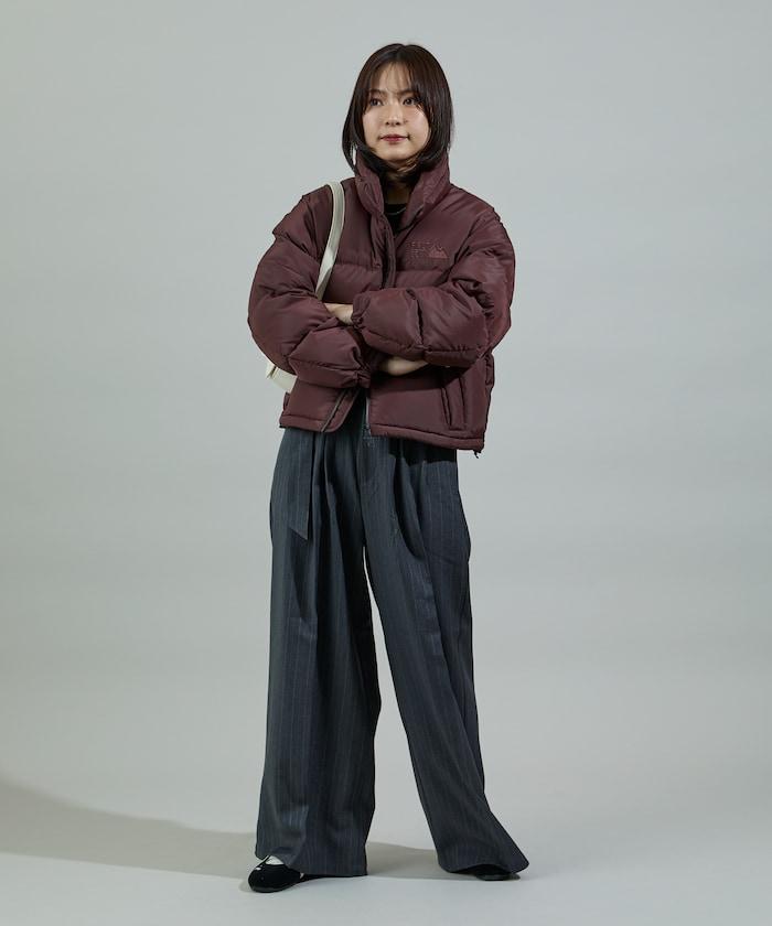 特別款泡泡短款羽絨服