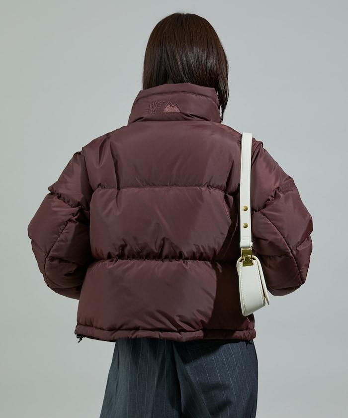 特別款泡泡短款羽絨服