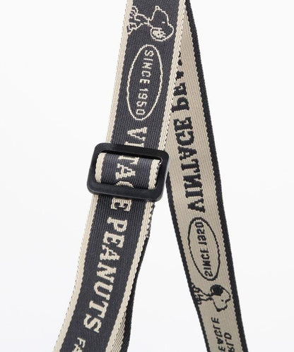 [《PEANUTS》] 絎縫中號單肩包