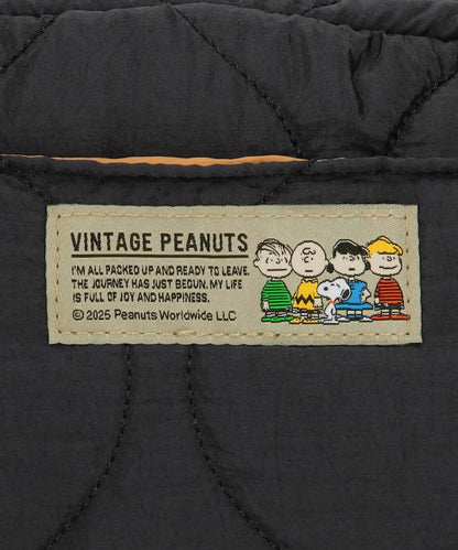 [《PEANUTS》] 絎縫小號單肩包